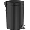 Emco System2 cestino portarifiuti, 355313300, System2 nero opaco [Accessori Bagno > Cestini Portarifiuti]