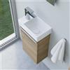 Villeroy & Boch Avento lavamani, evineo ineo4 mobile per lavabo, La: 36 cm; 1 sportello con apertura a destra e maniglia,, 43003R01+BE0801OA, Avento [Mobili da Bagno > Mobile con Lavamani]