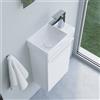 Villeroy & Boch Avento lavamani, evineo ineo4 mobile per lavabo, La: 36 cm; 1 sportello con apertura a destra e maniglia,, 43003L01+BE0801WM, Avento [Mobili da Bagno > Mobile con Lavamani]