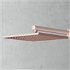 Mariner soffione doccia acciaio inox squadrato La: 305 P: 305 mm, WLS3180-RG, Arya; Kobra; Logica; Otto; Quadra; Tao; Uno oro rosa [Rubinetteria Bagno > Soffioni Doccia]
