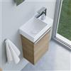 Villeroy & Boch Avento lavamani, evineo ineo4 mobile per lavabo, La: 36 cm; 1 sportello con apertura a sinistra e maniglia,, 43003L01+BE0800OA, Avento [Mobili da Bagno > Mobile con Lavamani]