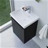 Villeroy & Boch Avento lavamani, evineo ineo4 mobile per lavabo, La: 45 cm; 1 sportello con apertura a sinistra e maniglia,, 735845R1+BE0802BM, Avento [Mobili da Bagno > Mobile con Lavamani]