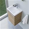 Villeroy & Boch Subway 3.0 lavamani, evineo ineo4 mobile per lavabo, La: 37 cm; 1 sportello con apertura a destra e maniglia,, 437037R1+BE0805OA, Subway 3.0 [Mobili da Bagno > Mobile con Lavamani]