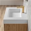 neoro n50 area lavabo La: 80,5 P: 51,5 cm, BN0153WM, n50 bianco opaco [Lavabi > Lavabi Sospesi]