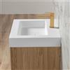 neoro n50 area lavabo La: 60,5 P: 51,5 cm, BN0152WM, n50 bianco opaco [Lavabi > Lavabi Sospesi]