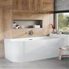 Villeroy & Boch Embrace vasca da bagno ad angolo con rivestimento, UBA180EMB9CR00V-01, Embrace bianco [Vasche da Bagno > Vasche da Bagno ad Angolo]