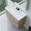 Villeroy & Boch Avento lavabo doppio, evineo ineo4 mobile per lavabo, La: 100 cm; 2 scomparti estraibili con maniglia,, 4156A401+BE0810OA, Avento [Mobili da Bagno > Mobili con Doppio Lavabo]