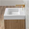 neoro n50 area lavabo La: 60,5 P: 51,5 cm, BN0157WM, n50 bianco opaco [Lavabi > Lavabi Sospesi]