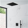 Mariner Eden sistema doccia da incasso con termostatico, EDE2902-NO#Set7, Eden nero opaco [Rubinetteria Bagno > Sistemi Doccia da Incasso]