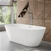 Villeroy & Boch Embrace vasca da bagno freestanding, ovale, UBA180EMB9PD00V-RW, Embrace stone white [Vasche da Bagno > Vasche da Bagno Freestanding]