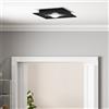 Helestra NOMI lampada a soffitto LED quadrata 1 luce, 5-5064.22, NOMI [Lampade per Interni > Lampade a Soffitto]