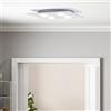 Helestra NOMI lampada a soffitto LED quadrata 4 luci, 5-5057.07, NOMI [Lampade per Interni > Lampade a Soffitto]