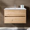 RIHO Porto mobile sottolavabo, 2 scomparti estraibili, F014008DP6, Porto [Mobili da Bagno > Mobili Lavabo]