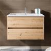 RIHO Porto mobile sottolavabo, 2 scomparti estraibili, F014006DP6, Porto [Mobili da Bagno > Mobili Lavabo]
