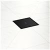 hansgrohe RainDrain Point scarico bagno, set completo, per installazione standard DN 40, 56247670, RainDrain Point nero opaco [Canaline Doccia e Scarichi Bagno > Scarichi Bagno]