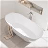 evineo ineo7 vasca da bagno freestanding L: 180 La: 80 A: 57 cm, BE4052WH, ineo7 bianco [Vasche da Bagno > Vasche da Bagno Freestanding]