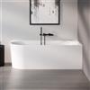 Tellkamp Calmante vasca da bagno ad angolo con rivestimento, 0100-221-00-A/WG, Calmante bianco lucido [Vasche da Bagno > Vasche da Bagno ad Angolo]