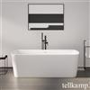 Tellkamp Komod vasca da bagno rettangolare freestanding, 0100-279-00-A/WMWM, Komod bianco opaco [Vasche da Bagno > Vasche da Bagno Freestanding]