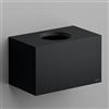 Viverso AGA Design U Box per scopino, AL302XBM, AGA Design U nero opaco [Accessori Bagno > Accessori per Accessori Bagno]