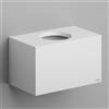 Viverso AGA Design U Box per scopino, AL302XWM, AGA Design U bianco opaco [Accessori Bagno > Accessori per Accessori Bagno]