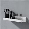 Viverso AGA Design L mensola, AL2440WM, AGA Design L bianco opaco [Accessori Bagno > Mensole Doccia]