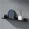 Viverso AGA Design L mensola, AL2480BM, AGA Design L nero opaco [Accessori Bagno > Mensole Doccia]