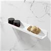 Viverso AGA Design L mensola, AL2560WM, AGA Design L bianco opaco [Accessori Bagno > Mensole Doccia]