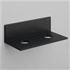 Viverso AGA Design L Mensola per flacone, AL1020BM, AGA Design L nero opaco [Accessori Bagno > Accessori per Accessori Bagno]