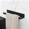 Viverso AGA Design L portasciugamani, AL4640BM, AGA Design L nero opaco [Accessori Bagno > Portasciugamani]