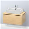 Duravit Vero Air lavabo con consolle L-Cube e mobile sottolavabo con 1 scomparto estraibile, 23506000271+LC106C07171#82+LC5812071710A00, L-Cube; Vero Air [Mobili da Bagno > Mobili con Lavabo Integrato]