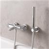 Fortis Brera Grip termostatico vasca per 2 uscite, esterno, 7G111THPC, Brera Grip cromo [Rubinetteria Bagno > Rubinetteria Vasca]