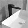 Villeroy & Boch Architectura Square rubinetto lavabo rialzato, TVW125002000K5, Architectura Square nero opaco [Rubinetteria Bagno > Rubinetteria Lavabo]