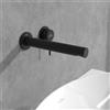 Villeroy & Boch Loop & Friends rubinetto lavabo, installazione a parete, TVZ106010000K5, Loop & Friends nero opaco [Rubinetteria Bagno > Rubinetteria Lavabo]