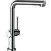 hansgrohe Talis M54 rubinetto da cucina, bassa pressione, orientabile, 72859000, Talis M54 cromo [Rubinetteria da Cucina > Rubinetti da Cucina]