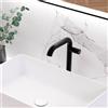 Mamoli Tuttodunpezzo Extra Large rubinetto lavabo con corpo del rubinetto rialzato, 47160000000K, Tuttodunpezzo nero opaco [Rubinetteria Bagno > Rubinetteria Lavabo]