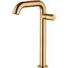 Mamoli Tuttodunpezzo Extra Large rubinetto lavabo con corpo del rubinetto rialzato, 47160000000G, Tuttodunpezzo ottone spazzolato [Rubinetteria Bagno > Rubinetteria Lavabo]