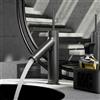 AXOR Starck rubinetto lavabo 90, 10117340, 90 Starck nero cromato spazzolato [Rubinetteria Bagno > Rubinetteria Lavabo]