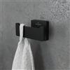 Villeroy & Boch Elements Striking gancio portasciugamani, TVA152012000K5, Elements Striking nero opaco [Accessori Bagno > Portasciugamani]