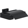 Villeroy & Boch Elements Striking porta rotolo, TVA152013000K5, Elements Striking nero opaco [Accessori Bagno > Porta Rotolo]