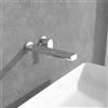 Villeroy & Boch Liberty rubinetto lavabo, installazione a parete, TVW10700800161, Liberty cromo [Rubinetteria Bagno > Rubinetteria Lavabo]