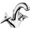 Mamoli GIO Ponti rubinetto lavabo a due maniglie, 451400000051, GIO Ponti cromo [Rubinetteria Bagno > Rubinetteria Lavabo]