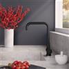 Fortis Brera window rubinetto da cucina, orientabile, per installazione sottofinestra, 7858200MB, Brera nero opaco [Rubinetteria da Cucina > Rubinetti da Cucina per Installazione Sottofinestra]