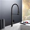 Fortis Lica flex rubinetto da cucina con 2 tipi di getto, orientabile, bocca in silicone flessibile, 1857701MB, Lica nero opaco [Rubinetteria da Cucina > Rubinetti da Cucina]