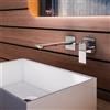 Mariner Arya rubinetto lavabo a parete proiezione: 200 mm, per corpo incasso smart, ARY1111-CR+BOQ0059-CR, Arya cromo [Rubinetteria Bagno > Rubinetteria Lavabo]