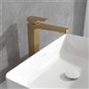 Villeroy & Boch Architectura Square rubinetto lavabo rialzato, TVW12500200076, Architectura Square oro spazzolato [Rubinetteria Bagno > Rubinetteria Lavabo]