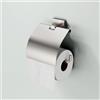 Viverso x cube porta rotolo, aperto, con coperchio, VC2000BN, x cube nichel spazzolato [Accessori Bagno > Porta Rotolo]
