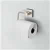 Viverso x cube porta rotolo, aperto, mobile, VC2100BN, x cube nichel spazzolato [Accessori Bagno > Porta Rotolo]