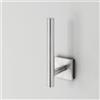 Viverso x cube porta rotolo di riserva, VC2300BN, x cube nichel spazzolato [Accessori Bagno > Porta Rotolo]