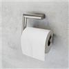 Viverso x elo porta rotolo, aperto, mobile, VE2100BN, x elo nichel spazzolato [Accessori Bagno > Porta Rotolo]
