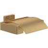 Villeroy & Boch Elements Striking porta rotolo, TVA15201300076, Elements Striking oro spazzolato [Accessori Bagno > Porta Rotolo]